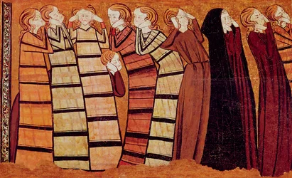 Mourners, panel from the Tomb of Don Sancho Saiz de Carrillo